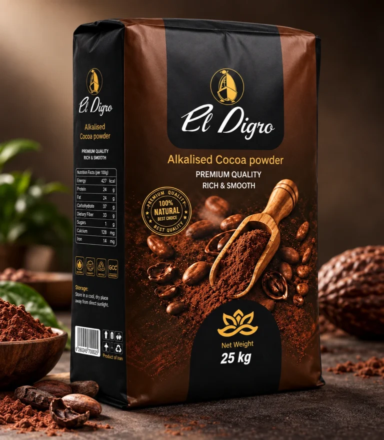 خرید پودر کاکائو ۲۵ کیلویی